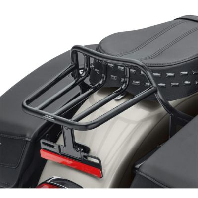 【50300133】ハーレー純正　ホールドファスト・ツーアップラゲッジラック<br>HoldFast Two-Up Luggage Rack - Gloss Black