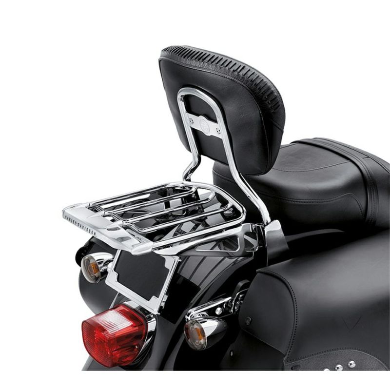 【54292-11】ハーレー純正　エアウイング・ツーアップラゲッジラック, Air Wing Two-Up Chrome Luggage  Rack／TCソフテイル