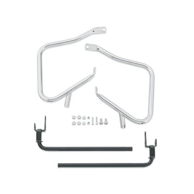 【90200787】ハーレー純正　リアサドルバッグガード＆サポートキット<br>Chrome Rear Saddlebag Guards／M8ツーリング&トライク／TCツーリング&トライク