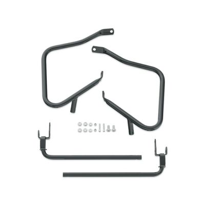 【90200788】ハーレー純正　リアサドルバッグガード＆サポートキット<br>Gloss Black Rear Saddlebag Guards／M8ツーリング&トライク／TCツーリング&トライク