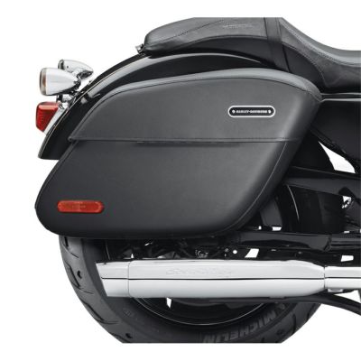 【90201321】ハーレー純正　リジッド・レザー・ロッキング・サドルバッグ<br>Rigid Leather Locking Saddlebags／スポーツスター