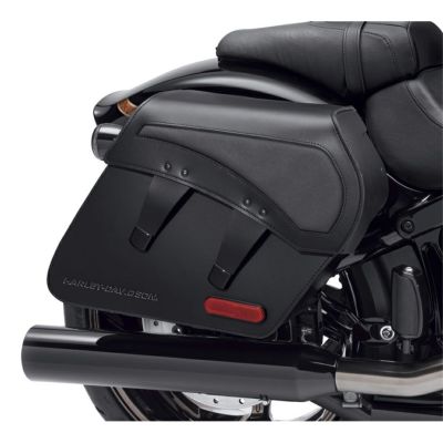 【90201389】ハーレー純正　H-Dデタッチャブル・レザーサドルバッグ／ブレイクアウト<br>H-D Detachables Leather Saddlebags／TCソフテイル