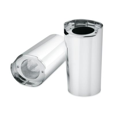 【45600022】ハーレー純正　アッパーフォークスライダーカバー／クローム<br>Chrome Upper Fork Slider Covers
