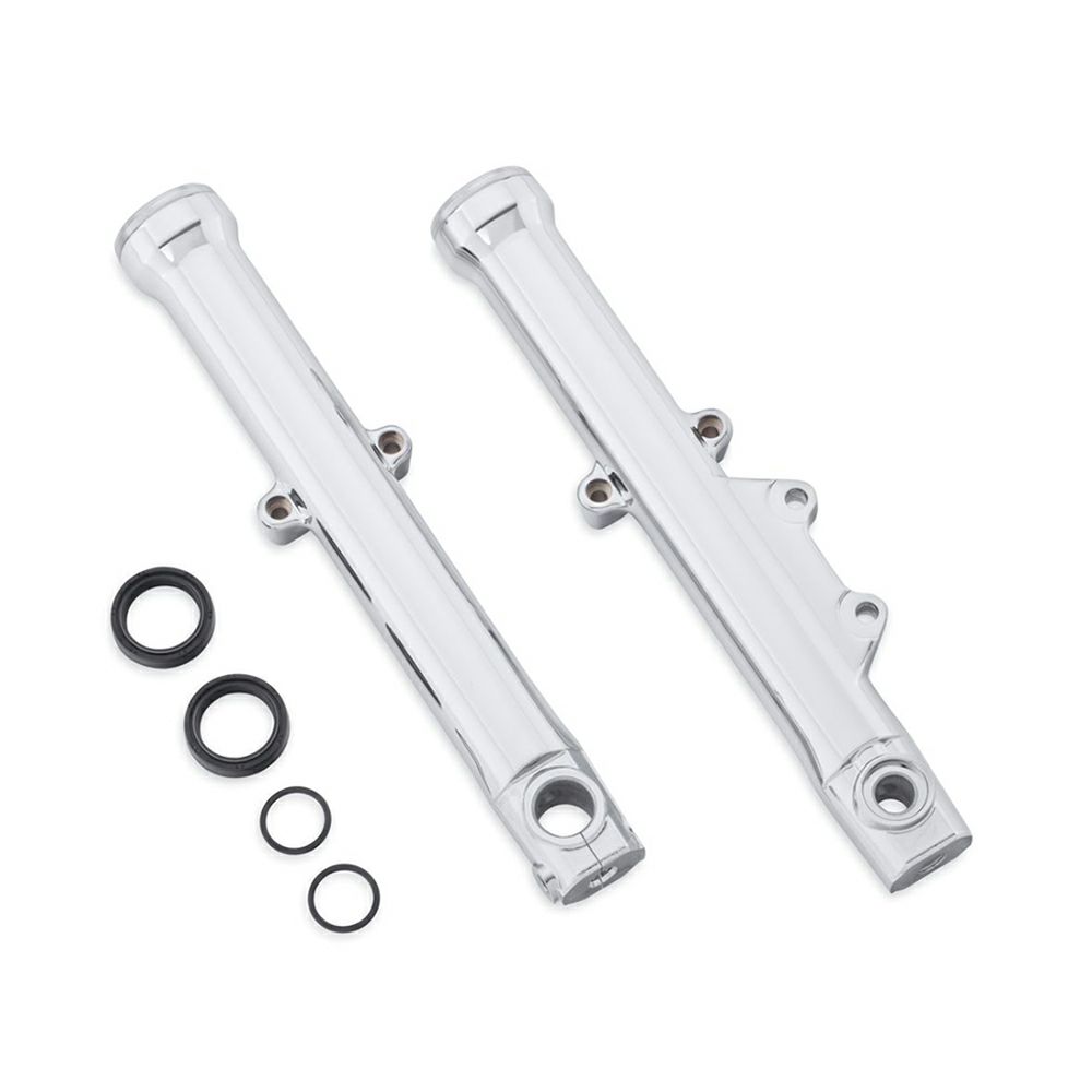 45500226】ハーレー純正 ロワーフォークスライダーChrome Lower Fork