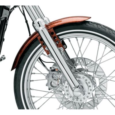 【45500238】ハーレー純正　ロワーフォークスライダー<br>Chrome Lower Fork Sliders