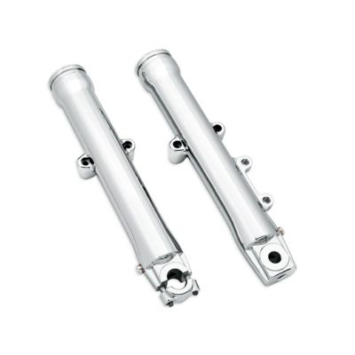 【46477-00】ハーレー純正　ロワーフォークスライダー／クローム <br>Chrome Lower Fork Sliders