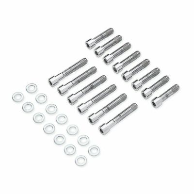 【34856-06A】ハーレー純正　クローム・ハードウェアキット／トランスミッション用<br>Transmission Hardware Kit／EVOツーリング／TCソフテイル／TCツーリング&トライク／ダイナ／