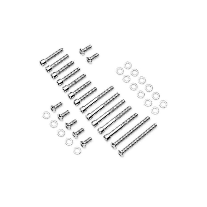 【94053-03A】ハーレー純正　クローム・ハードウェアキット／プライマリーカバー用, Primary Cover Hardware  Kit／EVOダイナ／TCソフテイル／ダイナ