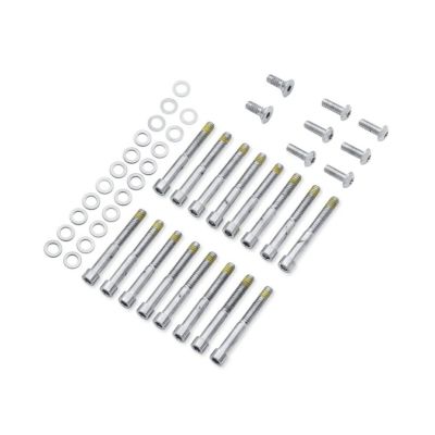 【94281-04】ハーレー純正　クローム・ハードウェアキット／プライマリーカバー用<br>Primary Cover Hardware Kit／スポーツスター