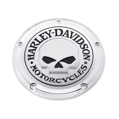 【25700469】ハーレー純正　ウィリーＧ.・スカル・コレクション ダービーカバー<br>Willie G Skull Derby Cover／EVOツーリング／M8ツーリング&トライク／TCツーリング&トライク