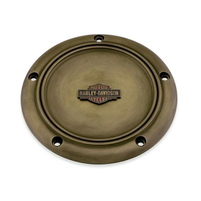 【25700515】ハーレー純正　ブラス・コレクション ダービーカバー<br>Brass Derby Cover／M8ソフテイル／TCソフテイル／TCツーリング&トライク／ダイナ／
