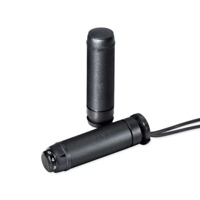 【56100034】ハーレー純正　ヒーテッド・ハンドグリップ／ブラックラバー<br>Black Rubber Heated Hand Grips／EVOダイナ／M8ソフテイル／TCソフテイル／TCツーリング&トライク／