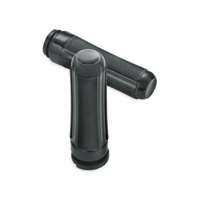 【56100218】ハーレー純正　エアフロー・ハンドグリップ／グロスブラック<br>Airflow Hand Grips／EVOダイナ／M8ソフテイル／TCソフテイル／TCツーリング&トライク／