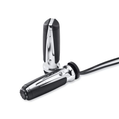 【56100254】ハーレー純正　ヒートグリップ ストリームライナー <br>Slipstream Heated Hand Grips／EVOダイナ／TCソフテイル／スポーツスター／ダイナ／