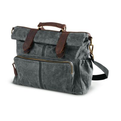 【93300116】ハーレー純正　ワックスド・キャンバス・メッセンジャーバッグ<br>Waxed Canvas Messenger Bag／EVOダイナ／ストリート／スポーツスター／ダイナ／