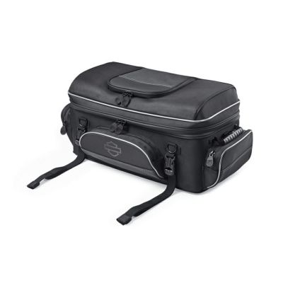 【93300123】ハーレー純正　オニキス・プレミアム・ラゲッジコレクション・ツアーパックラックバッグ<br>Onyx Premium Luggage Tour-Pak Rack Bag／EVOダイナ／ストリート／スポーツスター／ダイナ／