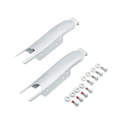 【45896-98】ハーレー純正　サドルバッグフィラーストリップ  スロット／クローム<br>Chrome Slotted Saddlebag Filler Strip Kit