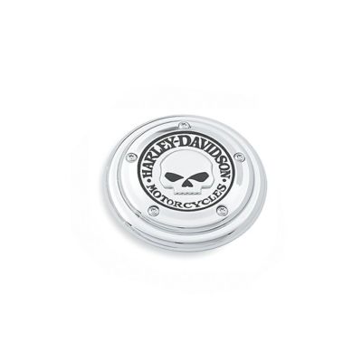 【29417-04】ハーレー純正　ウィリーＧ.・スカル・コレクション  エアクリーナートリム<br>Willie G Skull Air Cleaner Trim／EVOソフテイル／EVOダイナ／TCソフテイル／ダイナ／