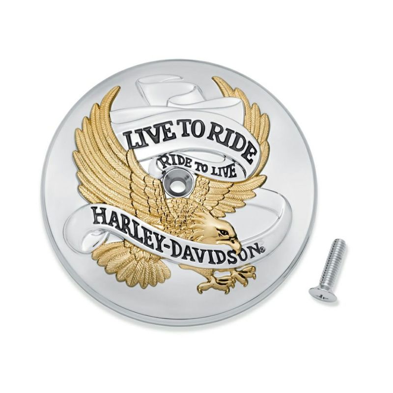 HARLEY-DAVIDSON “LIVE TO RIDE”・ コレクション エアクリーナートリム／センターボルト01