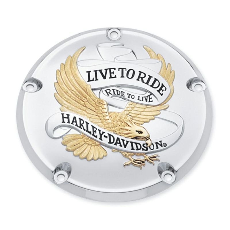 HARLEY-DAVIDSON “LIVE TO RIDE”・ コレクション／ゴールド ダービーカバー