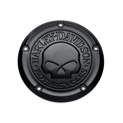 【25700976】ハーレー純正　ウィリーG.・スカル・コレクション ダービーカバー<br>Willie G Skull Derby Cover／M8ソフテイル