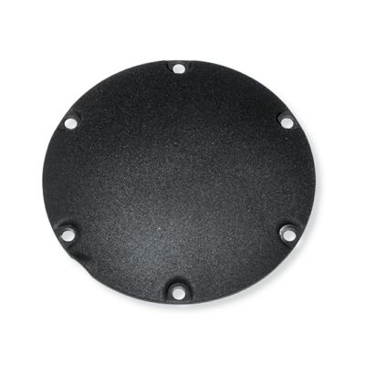 【34790-05】ハーレー純正　ブラック・ダービーカバー<br>Wrinkle Black Sportster Derby Cover／M8ソフテイル／TCソフテイル／スポーツスター／ダイナ／