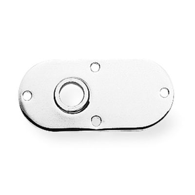 【60529-90A】ハーレー純正　クラシッククローム・カバー チェーン・インスペクションカバー／シフターホール付<br>Inspection Cover with Shifter Hole／EVOダイナ／ダイナ