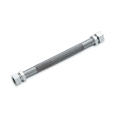 【63729-04】ハーレー純正　ブレイデッドステンレススチール フュエル クロスオーバーライン <br>Braided Stainless Steel Fuel Crossover Line／ダイナ