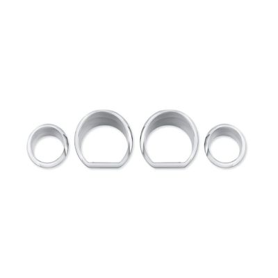 【61400451】ハーレー純正　ゲージトリムキット<br>Gauge Trim Kit／M8ツーリング&トライク／TCツーリング&トライク