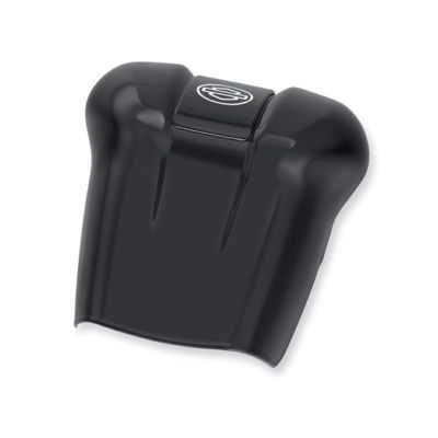【61300623】ハーレー純正　グロスブラック・ホーンカバー ウォーターフォールスタイル<br>Waterfall Style Horn Cover - Gloss Black／EVOダイナ／M8ソフテイル／スポーツスター／ダイナ／