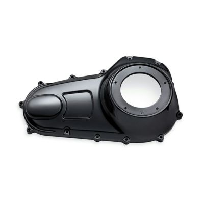 【60886-11A】ハーレー純正　TWIN-CAMエンジンカバー／グロスブラック プライマリーカバー<br>Gloss Black Primary Cover／EVOツーリング／TCツーリング&トライク