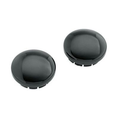 【47647-09】ハーレー純正　スイングアーム・ピボットボルトカバー<br>Swingarm Pivot Bolt Covers
