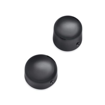 【61400269】ハーレー純正　スイングアーム・ピボットボルトカバー／グロスブラック<br>Swingarm Pivot Bolt Covers - Gloss Black／ストリート