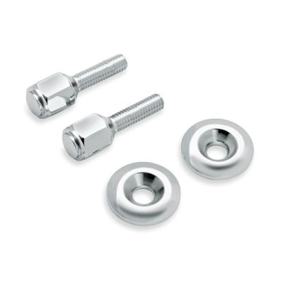 【62920-00A】ハーレー純正　フュエルタンクマウンティングハードウェアキット／クローム<br>Chrome Fuel Tank Mounting Hardware Kit／EVOツーリング／M8ツーリング&トライク／TCツーリング&トライク