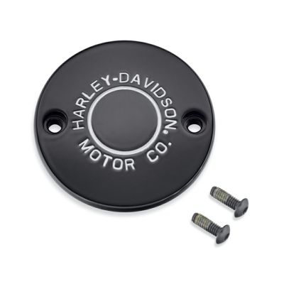 【25600135】ハーレー純正　HARLEY-DAVIDSON MOTOR CO.・コレクション／グロスブラック タイマーカバー<br>Harley-Davidson Motor Co. Timer Cover／M8ソフテイル／M8ツーリング&トライク