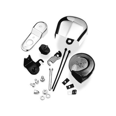 【69112-95E】ハーレー純正　サイドマウントホーンキット<br>Chrome Horn Kit／スポーツスター
