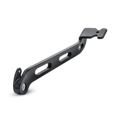 【41600219】ハーレー純正　ビレットスタイル・リアブレーキレバー／フォワードコントロール<br>Satin Black Billet Brake Lever／M8ソフテイル