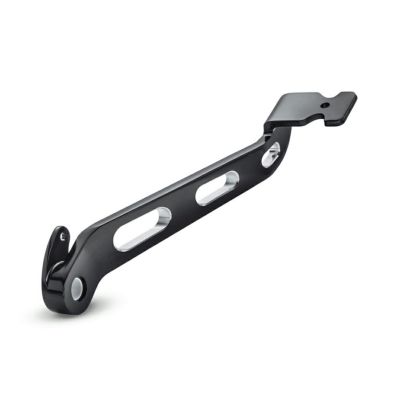 【41600220】ハーレー純正　ビレットスタイル・リアブレーキレバー／フォワードコントロール<br>Edge Cut Billet Rear Brake Lever／M8ソフテイル