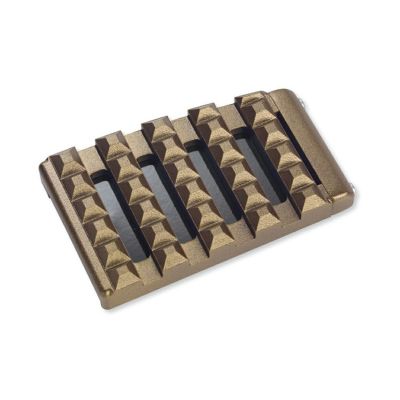 【50600347】ハーレー純正　ドミニオン・コレクション・ブレーキペダルパッド／ブロンズ　ラージ<br>Dominion Large Brake Pedal Pad