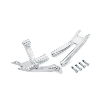 【50500696】ハーレー純正　ライダーフットボードマウント／クローム<br>Rider Footboards Mounts