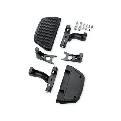 【50602-00A】ハーレー純正　パッセンジャーフットボード＆マウントキット 　ブラック<br>Softail Passenger Footboard and Mount Kit／TCソフテイル