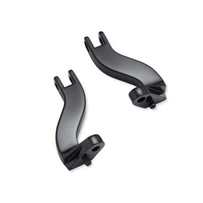 【50500578】ハーレー純正　パッセンジャーフットペグマウント／グロスブラック<br>Passenger Footpeg Mount／EVOツーリング／M8ツーリング&トライク／TCツーリング&トライク
