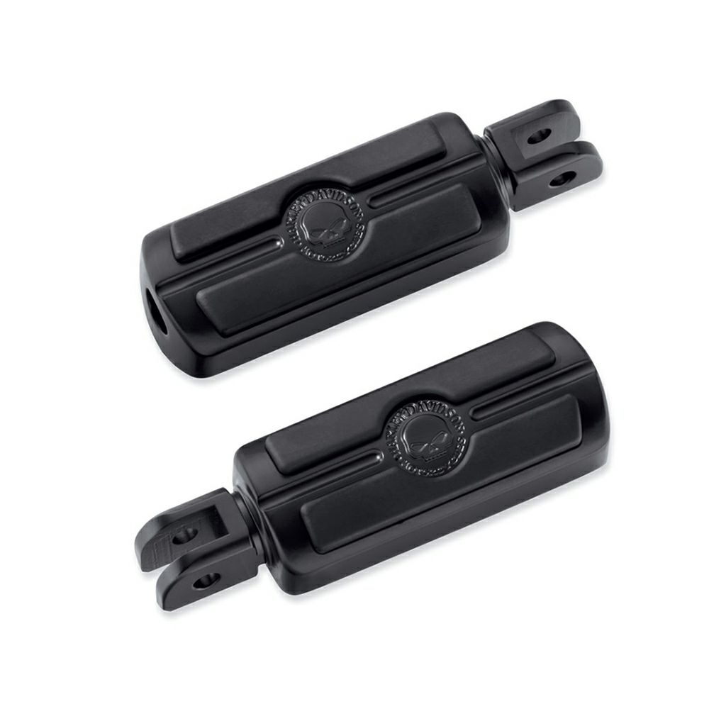 ウィリーG.・スカル・コレクション・フットペグ／ブラック ライダー01