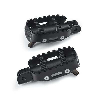 【50501382】ハーレー純正　80グリット・フットペグ ライダー／ウェアペグ付き<br>80GRIT Rider Footpegs with Wear Peg／M8ソフテイル