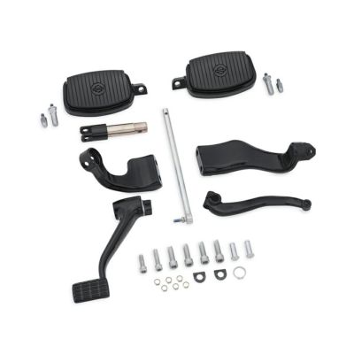 【50700028】ハーレー純正　ファーザーフォワード・ミッドコントロールキット<br>Further Forward Mid-Control Kit - Gloss Black／スポーツスター