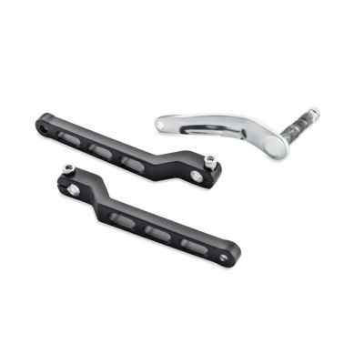 【33600165】ハーレー純正　ビレットスタイル・ヒール＆トゥシフトレバー<br>Satin Black Billet Heel/Toe Shift Lever／M8ソフテイル
