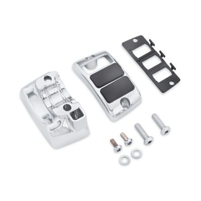 【70213-02C】ハーレー純正　補助アクセサリースイッチハウジングキット<br>Auxiliary Accessory Switch Housing Kit／EVOダイナ／M8ソフテイル／スポーツスター／ダイナ／