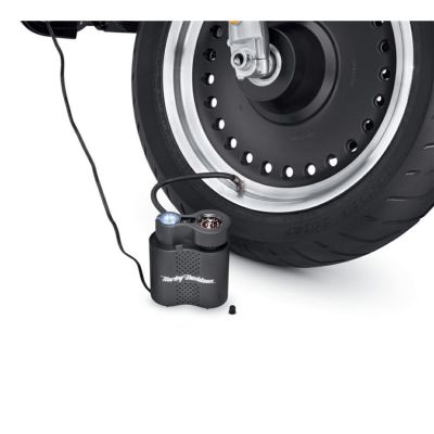 【12700020】ハーレー純正　コンパクトエアコンプレッサー／ＬＥＤライト付<br>Compact Air Compressor with Light／V-ROD／ストリート／スポーツスター／ダイナ／