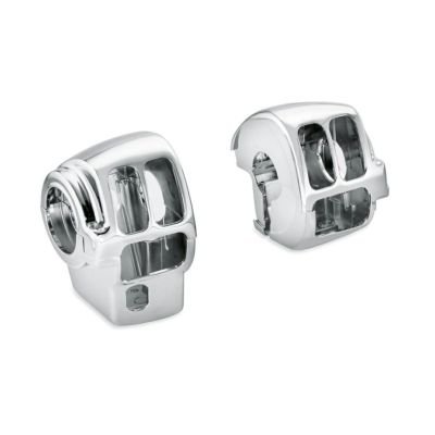 【71500442】ハーレー純正　スイッチハウジングキット／クローム<br>Chrome Switch Housing Kit／M8ソフテイル／TCソフテイル