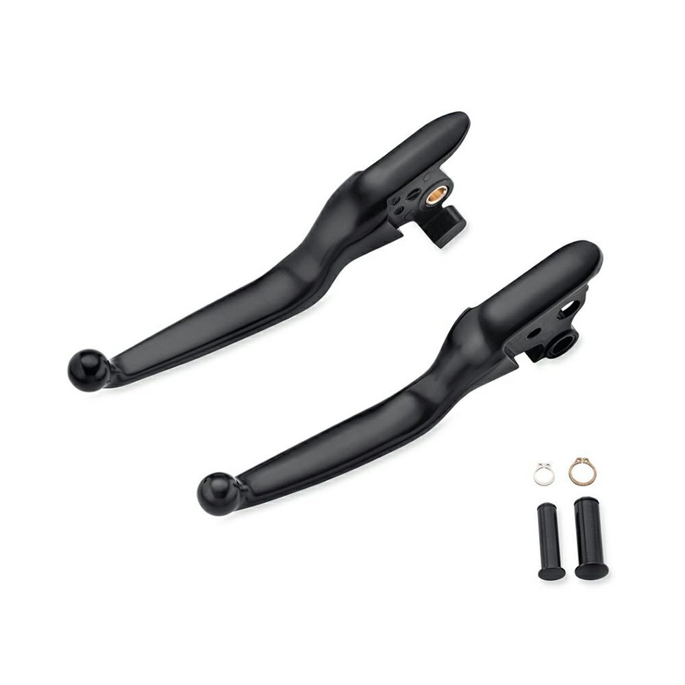 36700210】ハーレー純正 ハンドコントロールレバーキットBlack Hand 